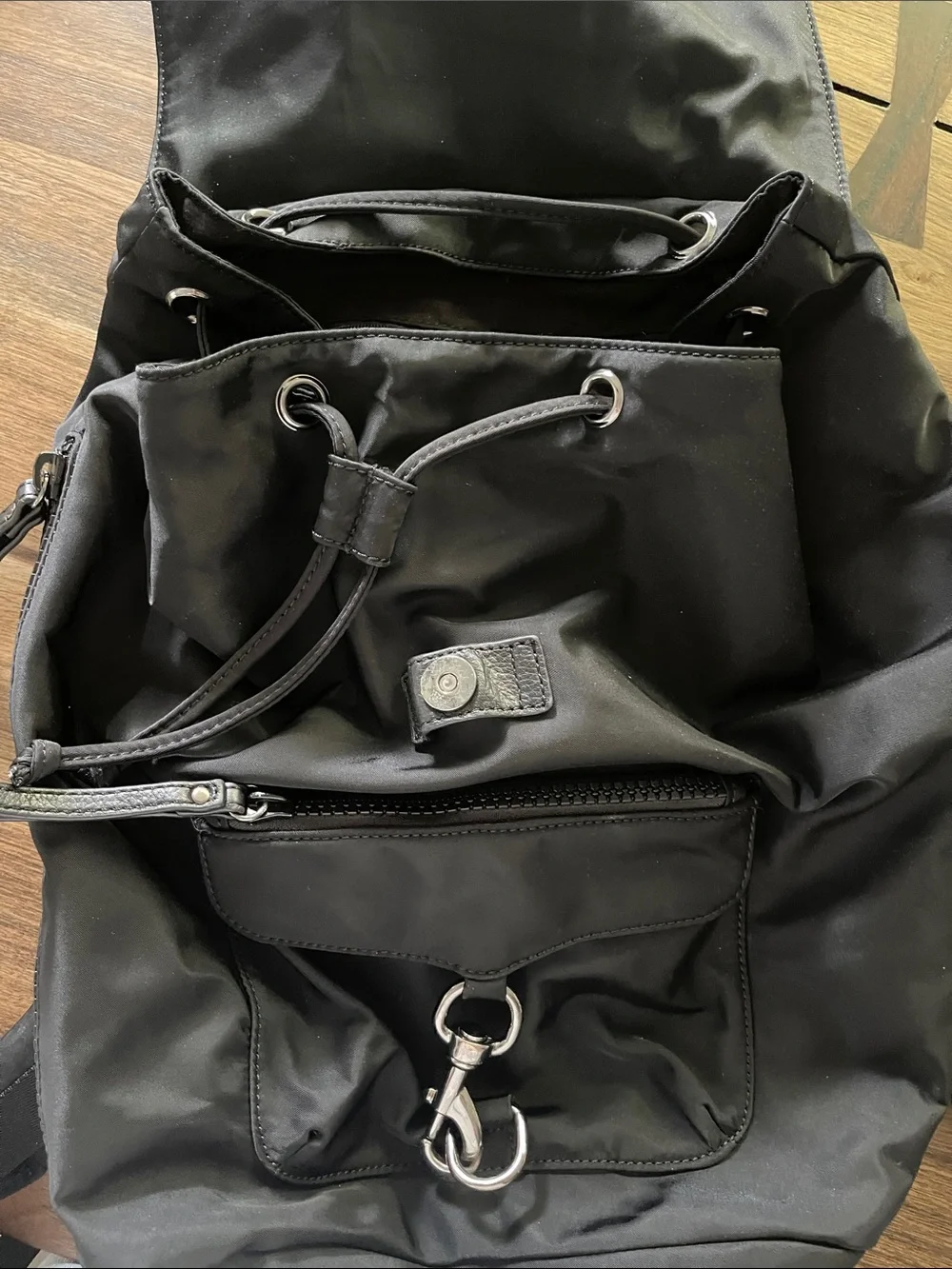Rebecca Minkoff Black Nylon Backpack
